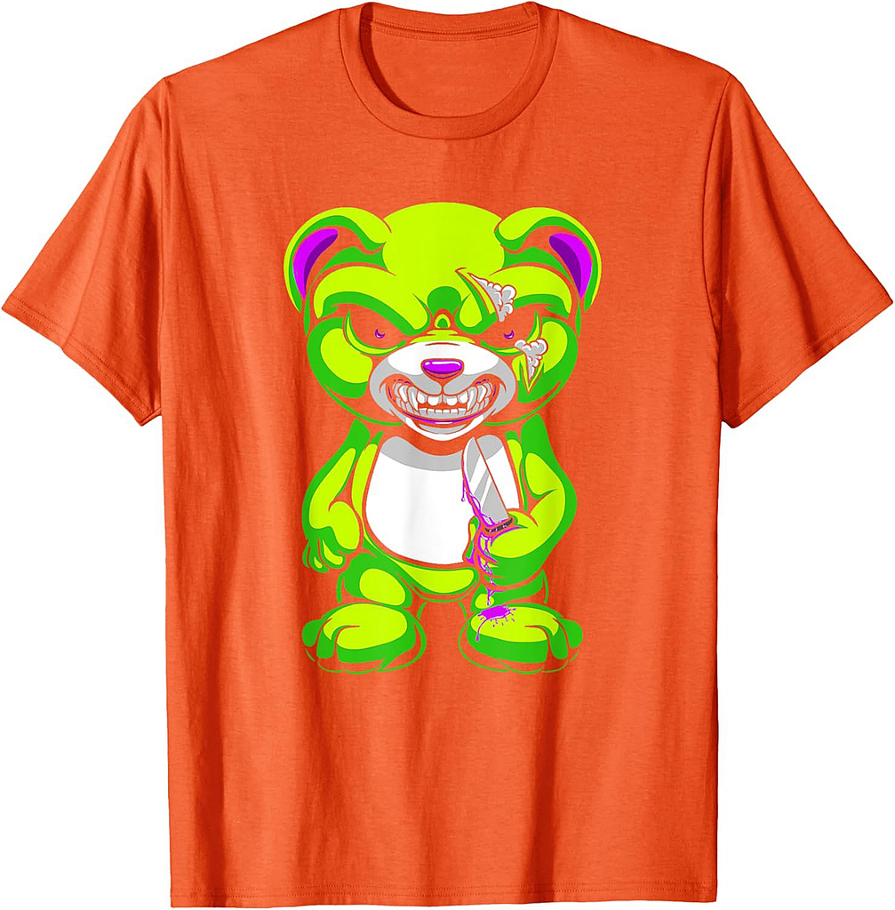 Pastel Goth Teddy Bear Shirt Halloween Bear Horror T-Shirt