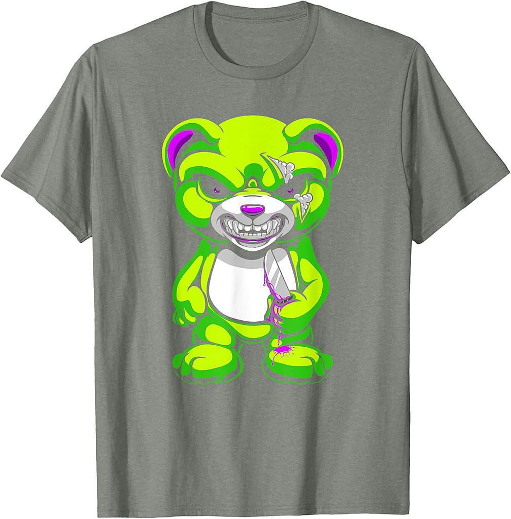 Pastel Goth Teddy Bear Shirt Halloween Bear Horror T-Shirt