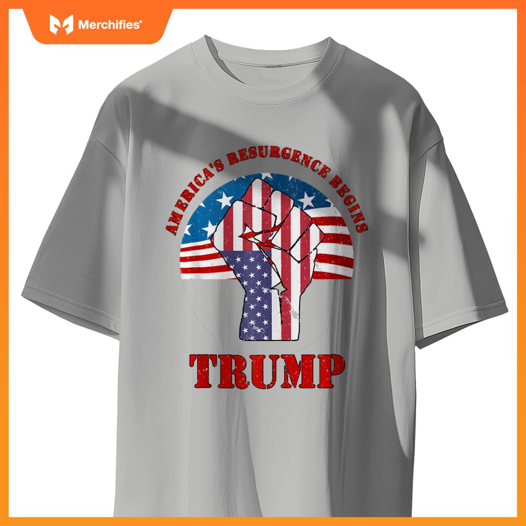 Patriotic Values Trump 47 Conservative Majority T-Shirt