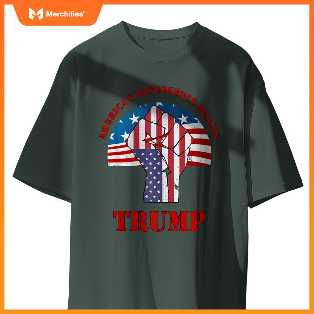 Patriotic Values Trump 47 Conservative Majority T-Shirt