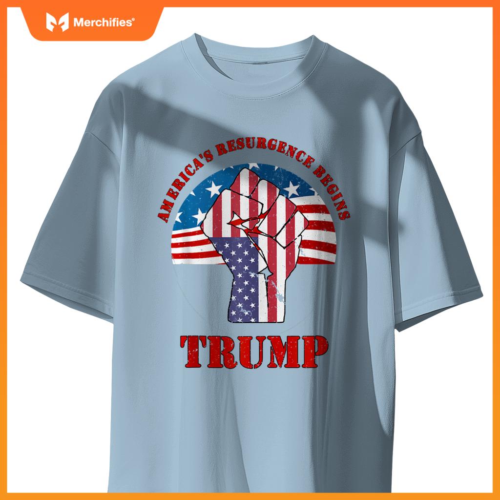Patriotic Values Trump 47 Conservative Majority T-Shirt