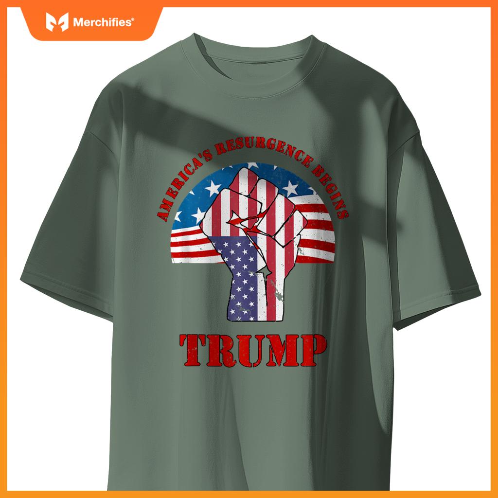 Patriotic Values Trump 47 Conservative Majority T-Shirt