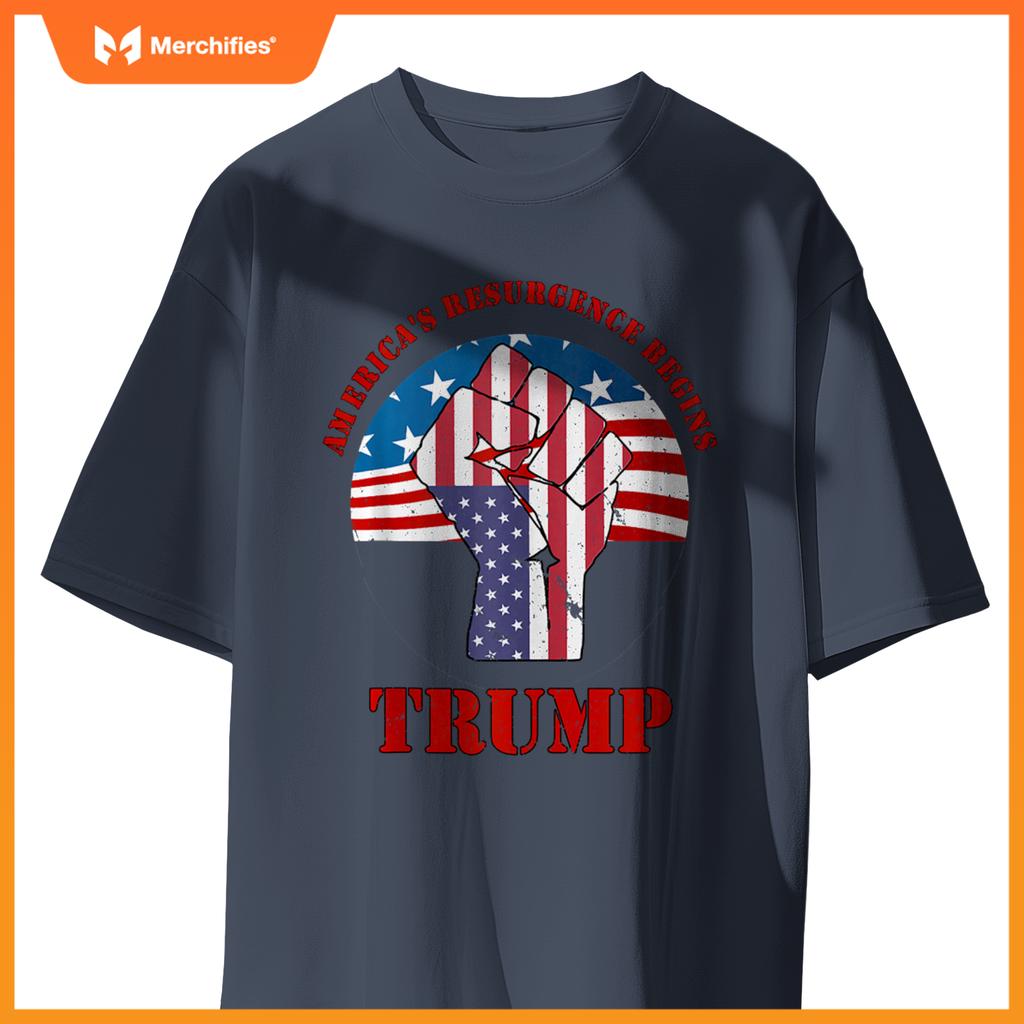 Patriotic Values Trump 47 Conservative Majority T-Shirt