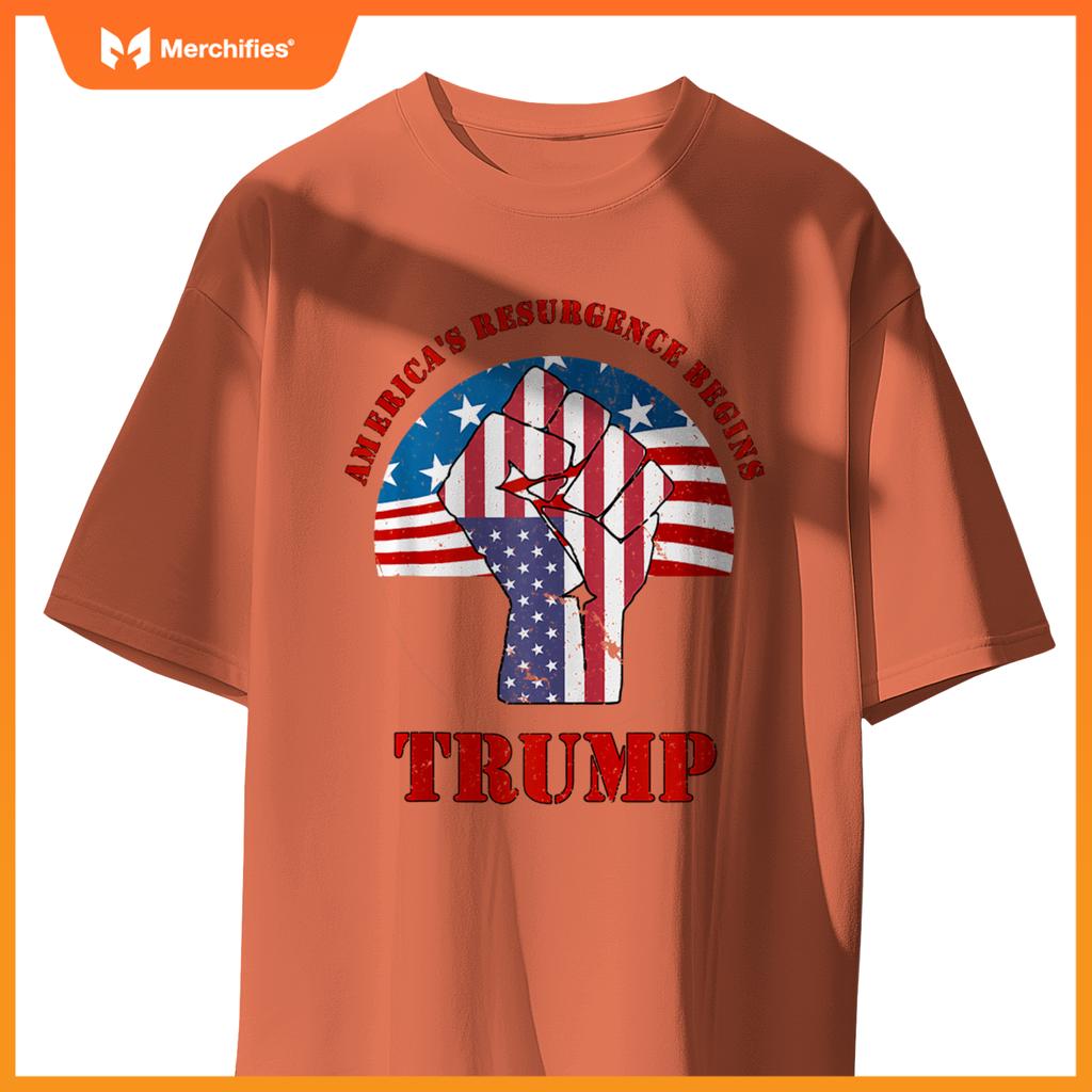 Patriotic Values Trump 47 Conservative Majority T-Shirt