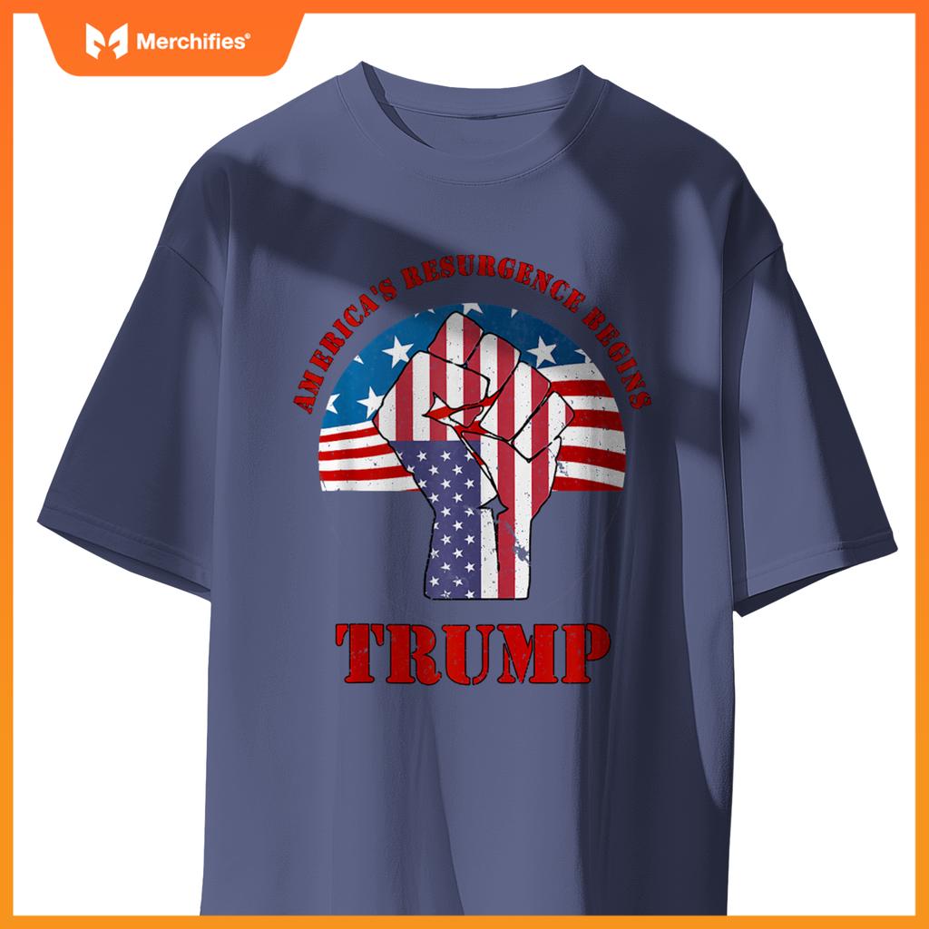 Patriotic Values Trump 47 Conservative Majority T-Shirt