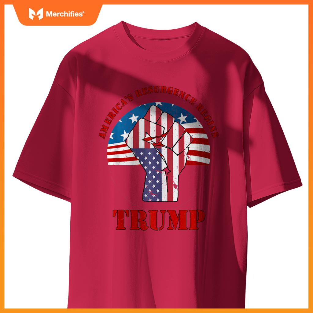 Patriotic Values Trump 47 Conservative Majority T-Shirt