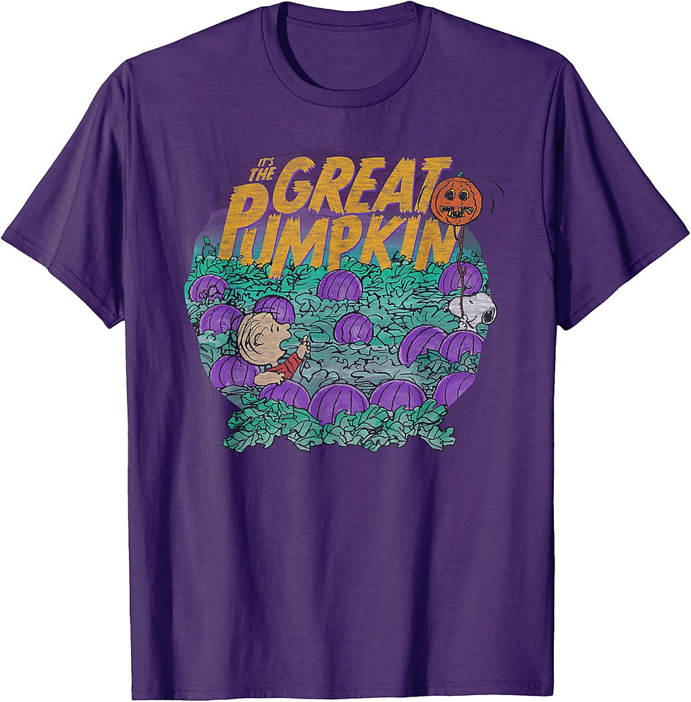 Peanuts Halloween Linus Snoopy Great Pumpkin T-Shirt