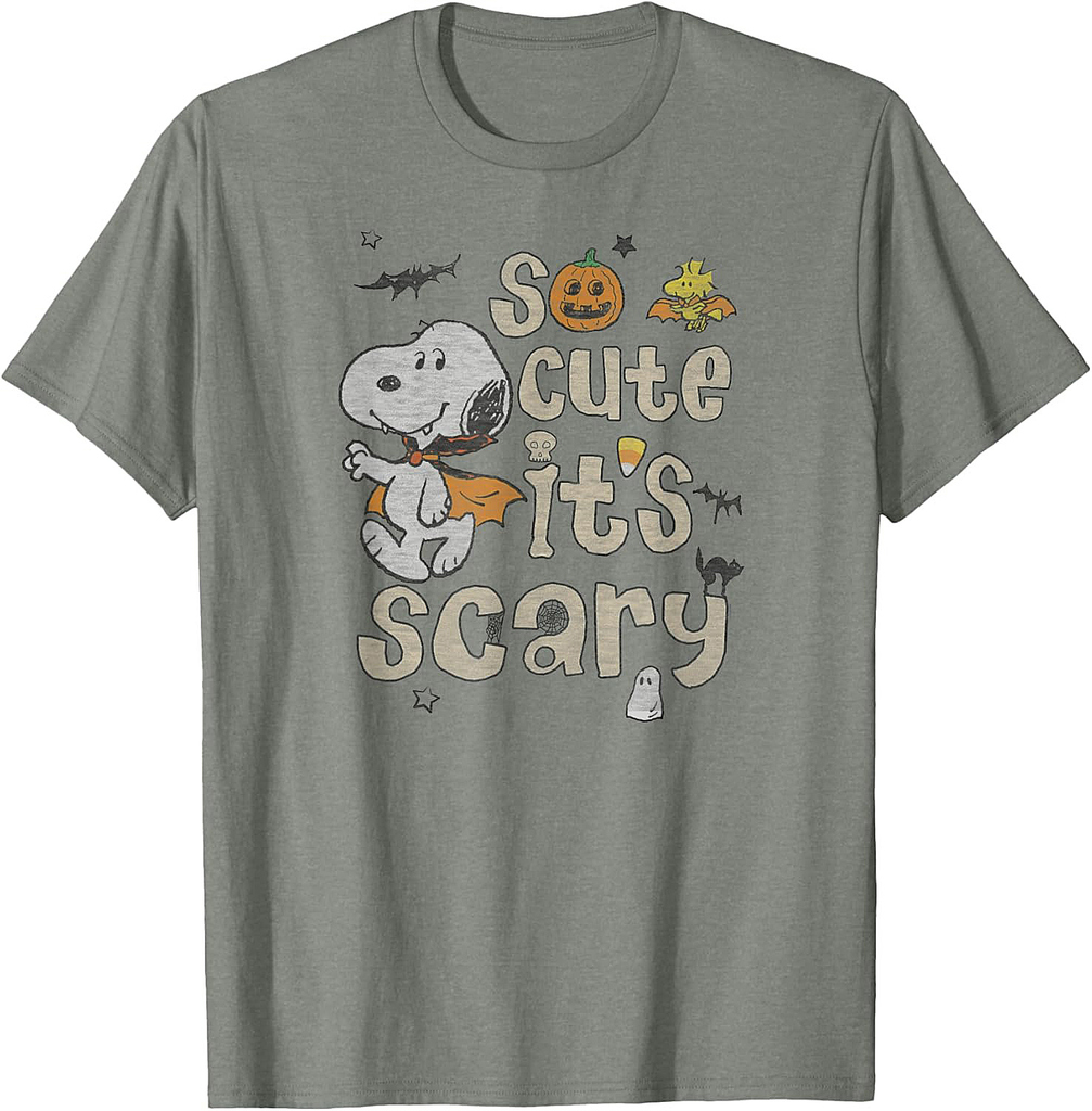 Peanuts Halloween Snoopy So Cute Scary T-Shirt
