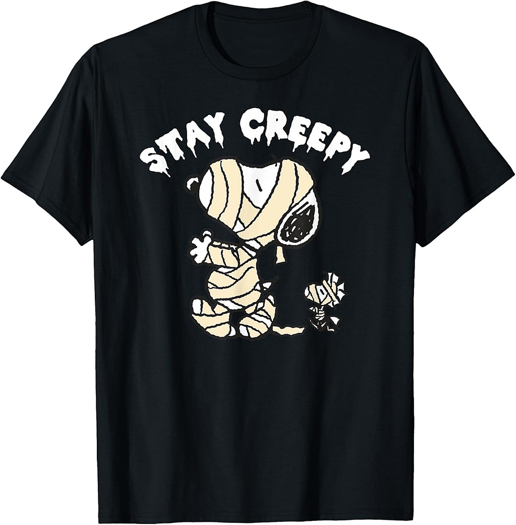 Peanuts Halloween Snoopy Stay Creepy T-Shirt