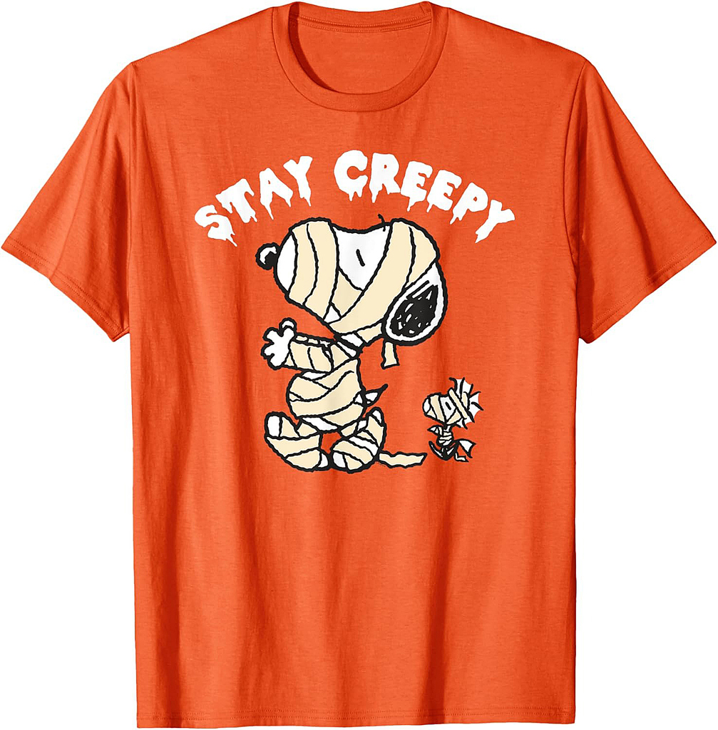 Peanuts Halloween Snoopy Stay Creepy T-Shirt