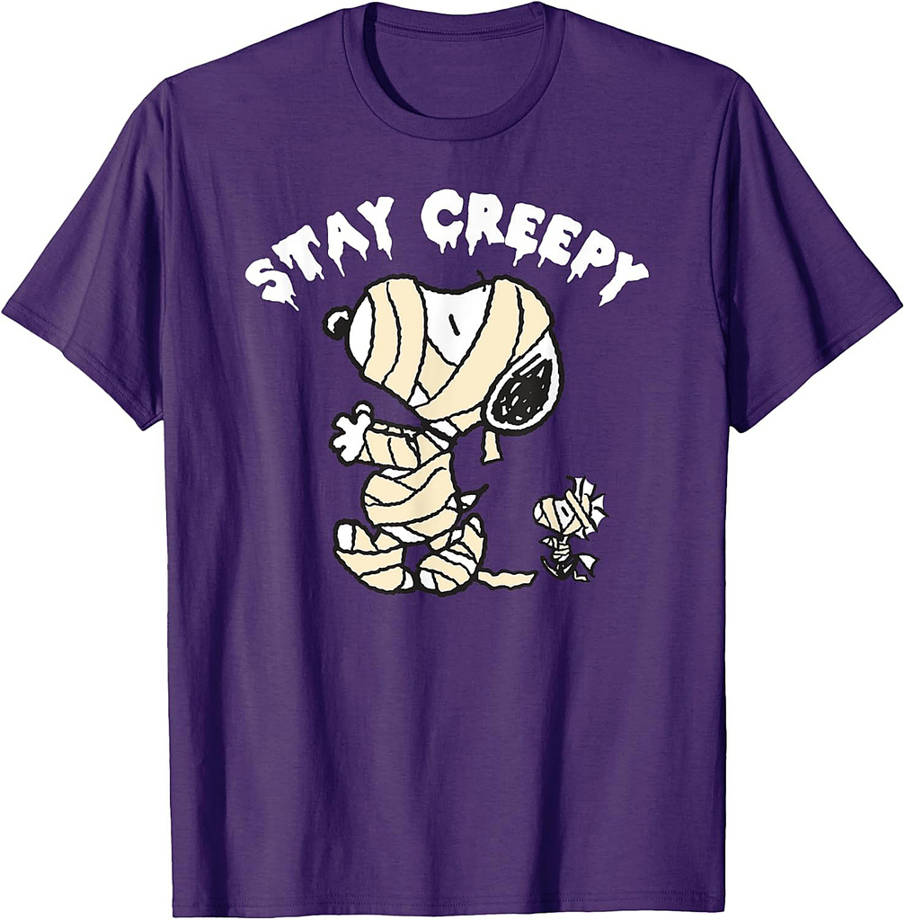 Peanuts Halloween Snoopy Stay Creepy T-Shirt