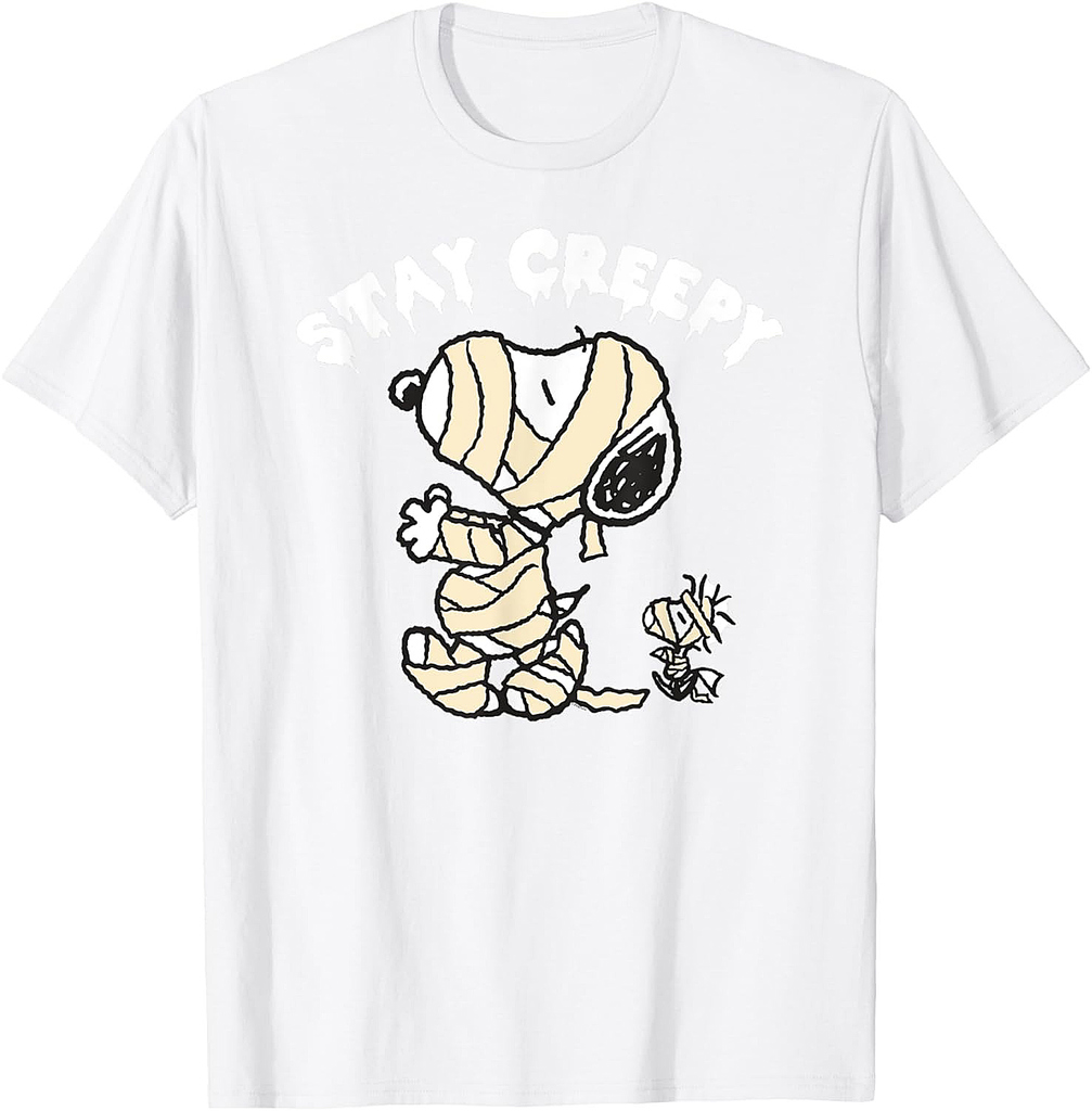 Peanuts Halloween Snoopy Stay Creepy T-Shirt