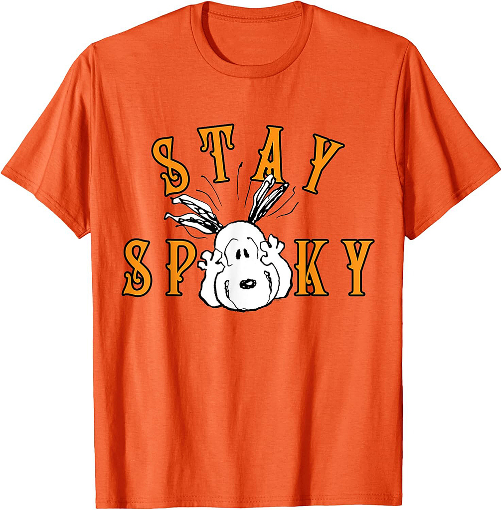 Peanuts Halloween Snoopy Stay Spooky T-Shirt