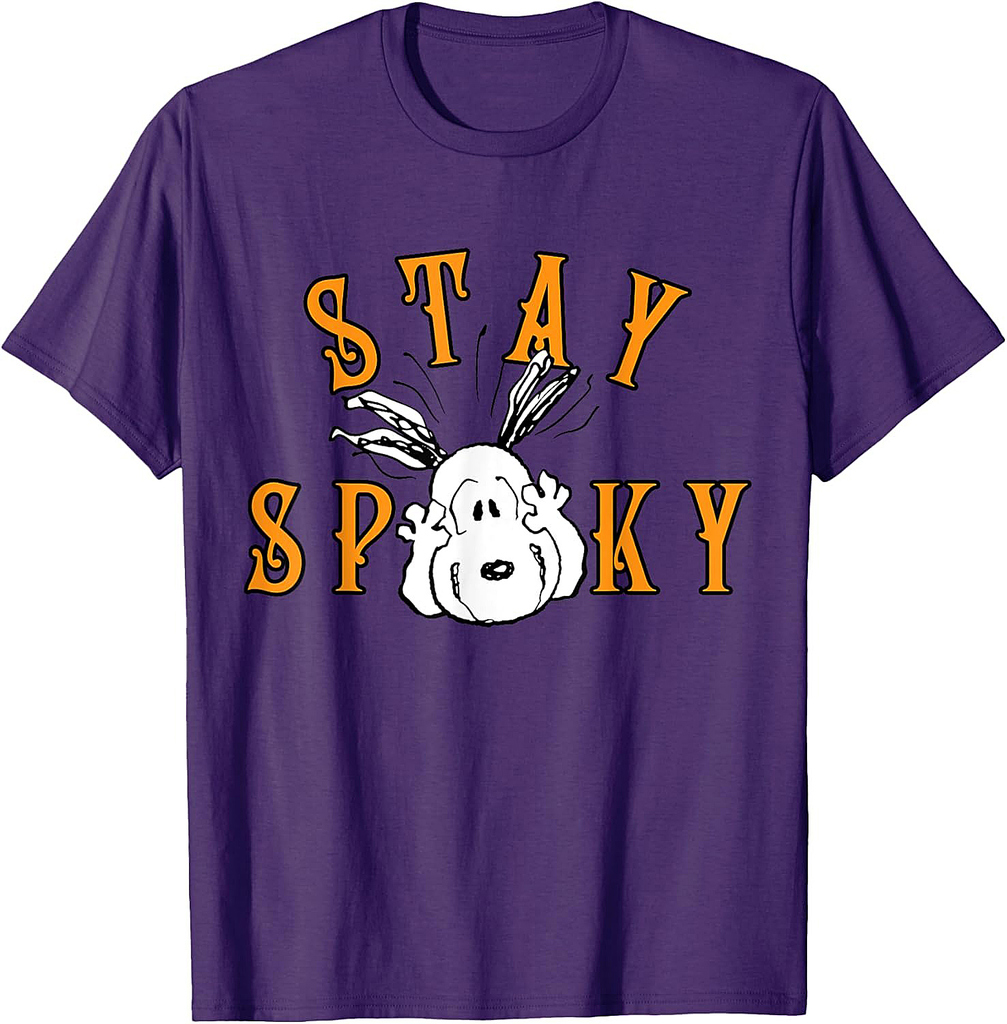 Peanuts Halloween Snoopy Stay Spooky T-Shirt