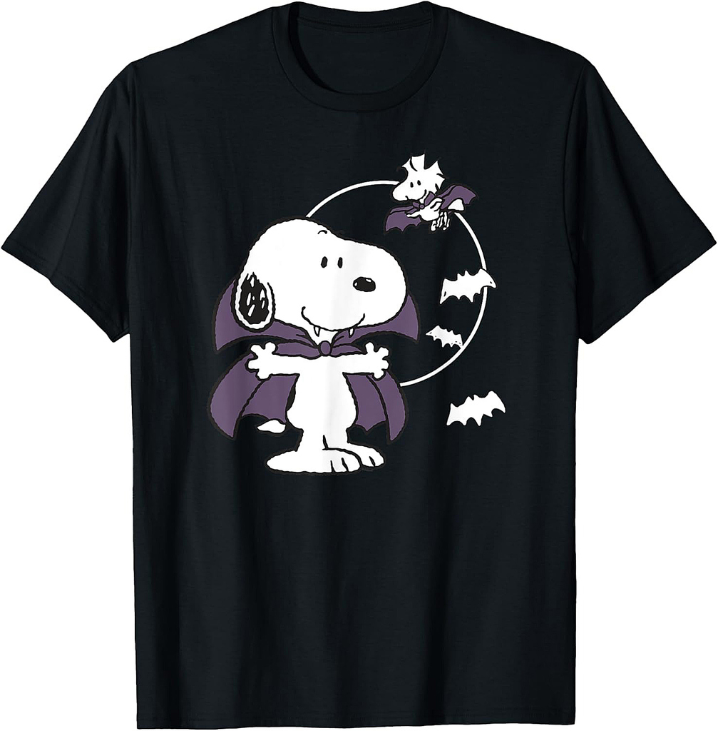 Peanuts Halloween Vampire Snoopy T-Shirt