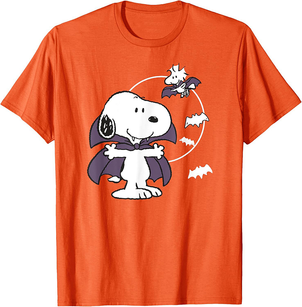 Peanuts Halloween Vampire Snoopy T-Shirt