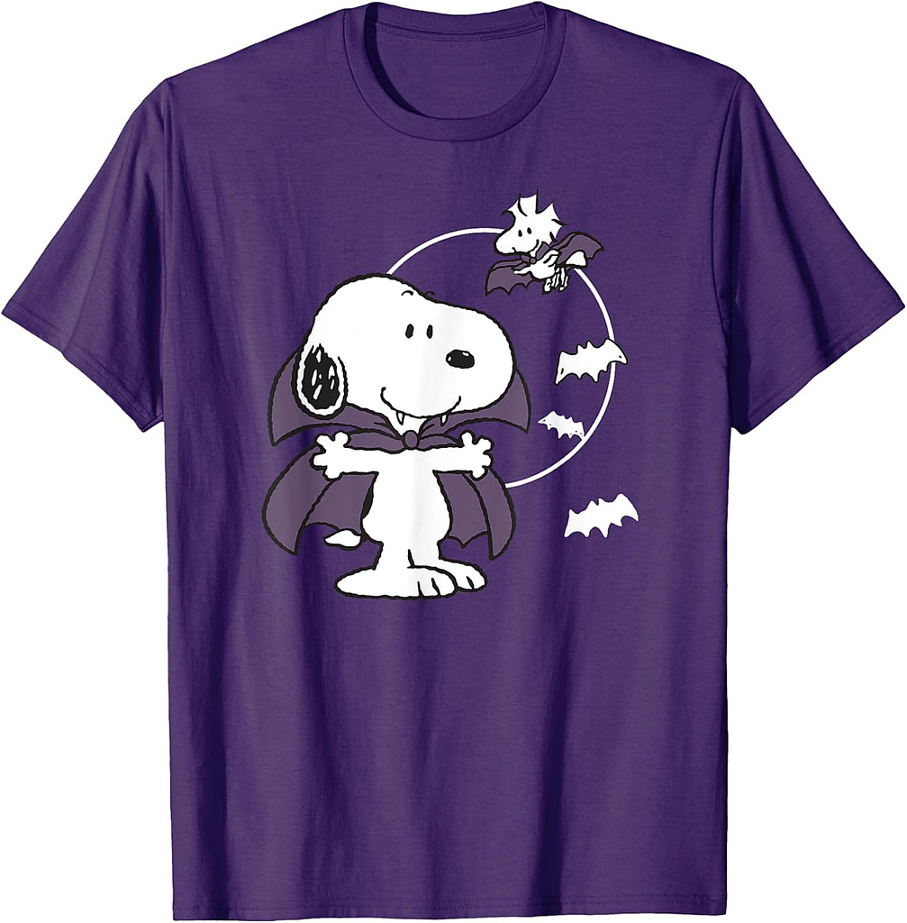 Peanuts Halloween Vampire Snoopy T-Shirt