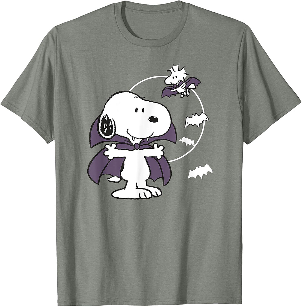 Peanuts Halloween Vampire Snoopy T-Shirt