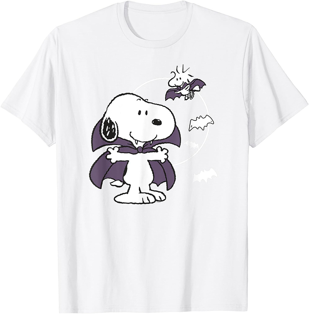 Peanuts Halloween Vampire Snoopy T-Shirt