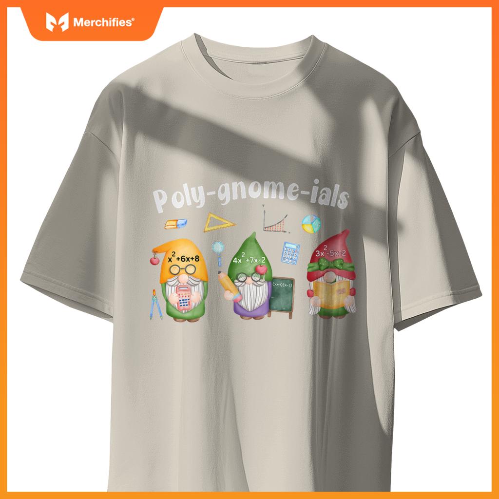 Poly-gnome-ials Gnomes Math Algebra Teacher Back To School