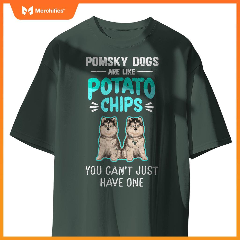 Pomsky Dogs Are Like Pomskies Dog Owner Pomsky T-Shirt