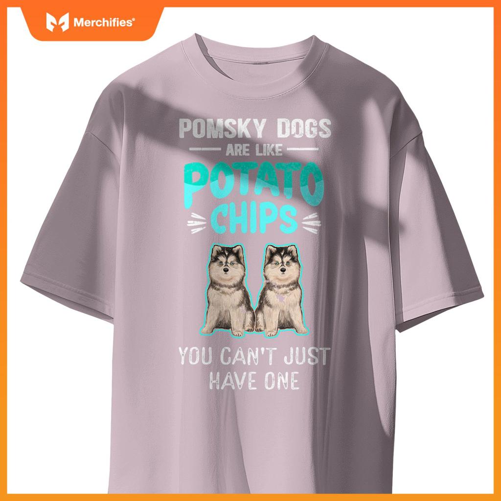 Pomsky Dogs Are Like Pomskies Dog Owner Pomsky T-Shirt