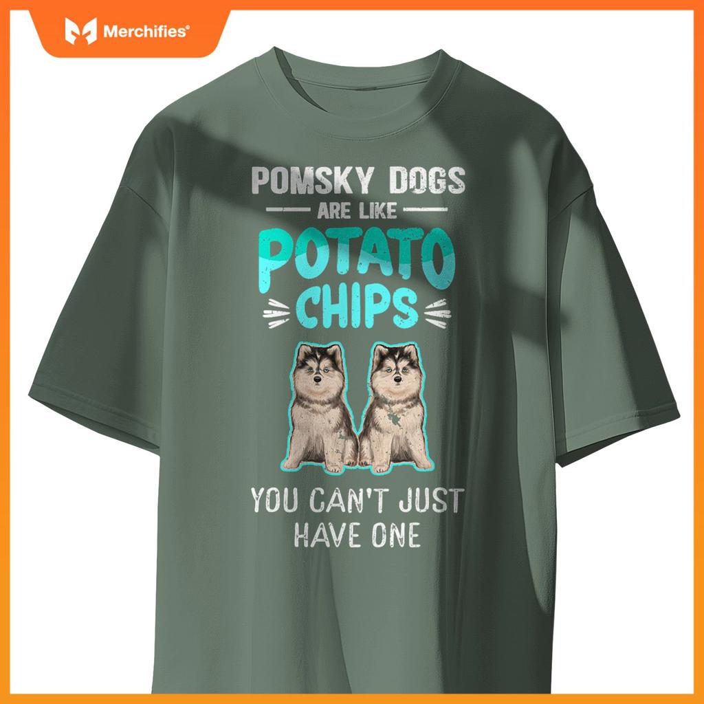Pomsky Dogs Are Like Pomskies Dog Owner Pomsky T-Shirt