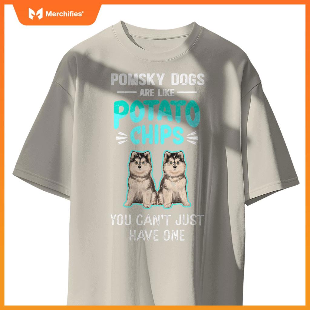Pomsky Dogs Are Like Pomskies Dog Owner Pomsky T-Shirt