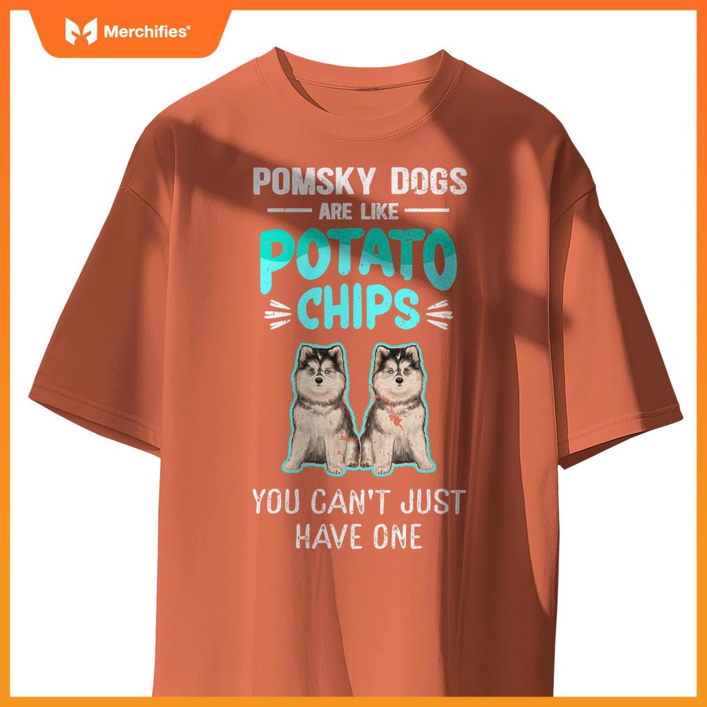 Pomsky Dogs Are Like Pomskies Dog Owner Pomsky T-Shirt