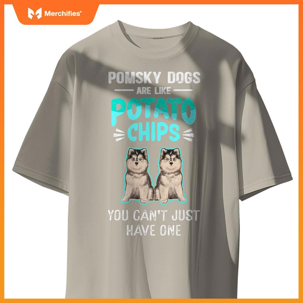 Pomsky Dogs Are Like Pomskies Dog Owner Pomsky T-Shirt