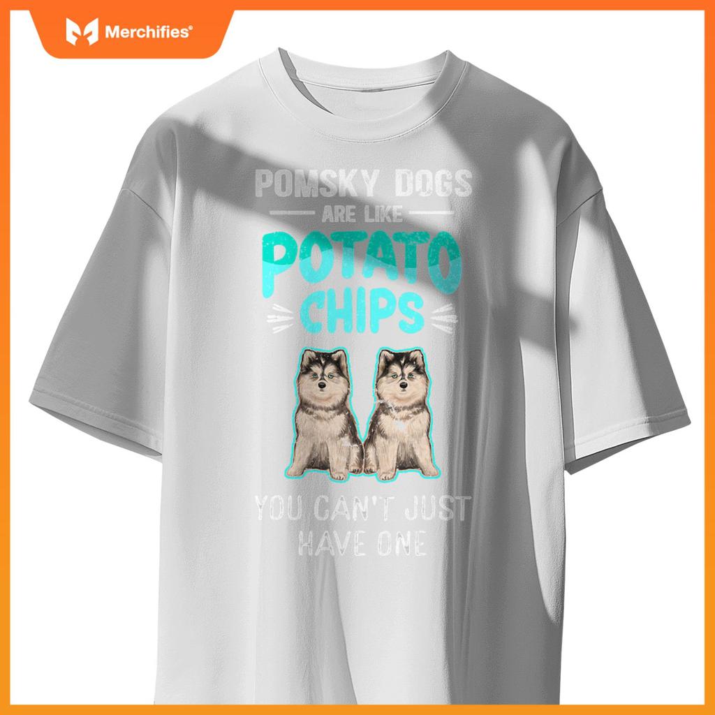 Pomsky Dogs Are Like Pomskies Dog Owner Pomsky T-Shirt