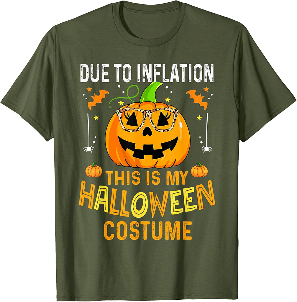 Pumpkin Halloween Costume Men Women Funny Halloween 2024 T-Shirt
