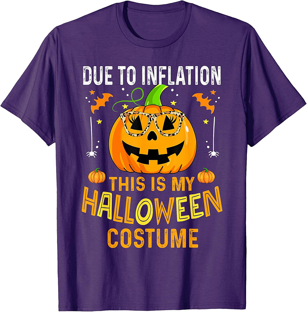 Pumpkin Halloween Costume Men Women Funny Halloween 2024 T-Shirt