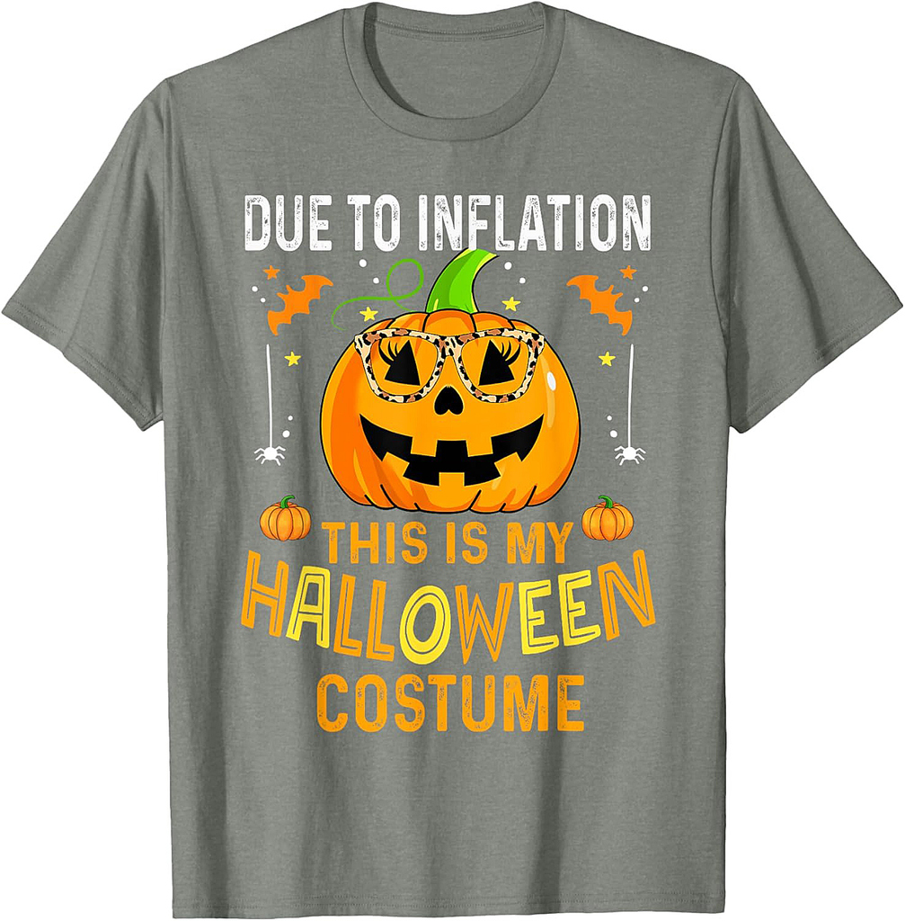 Pumpkin Halloween Costume Men Women Funny Halloween 2024 T-Shirt
