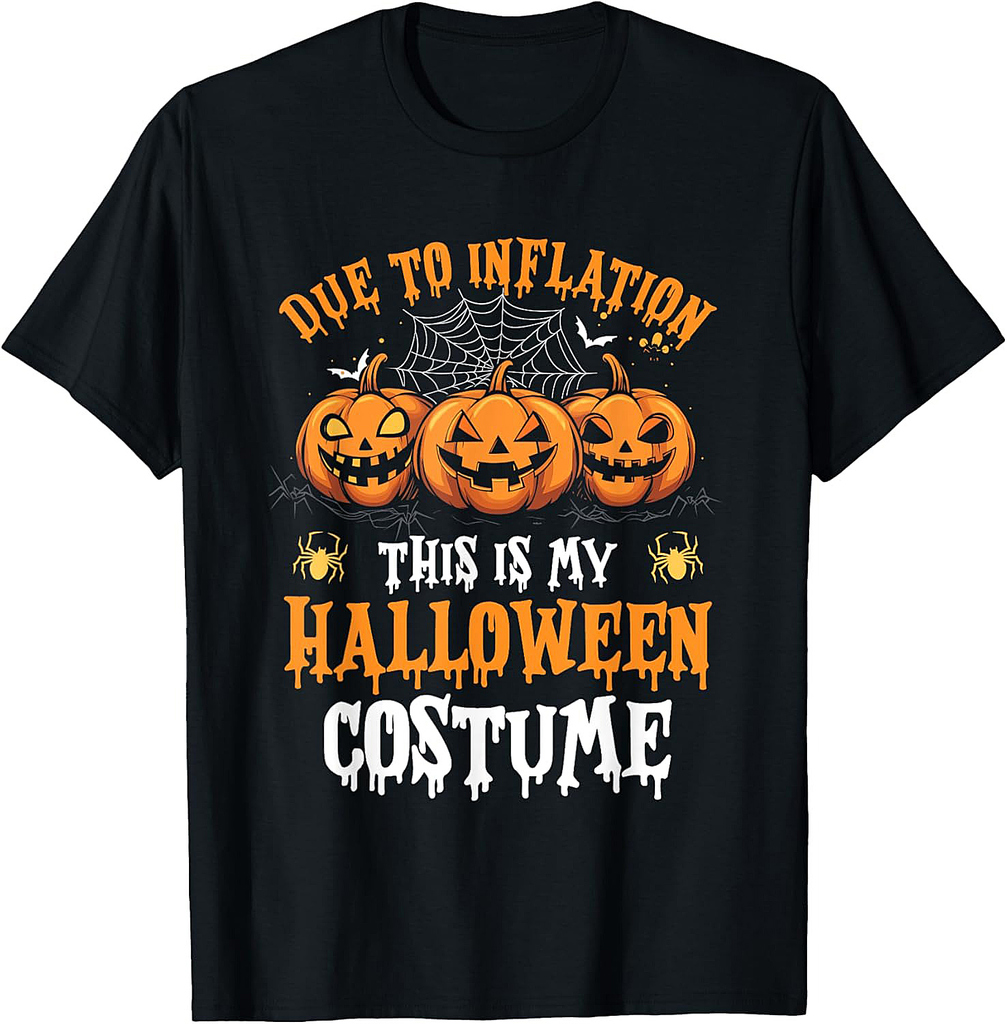 Pumpkin Halloween Costume Men Women Funny Halloween 2025 T-Shirt