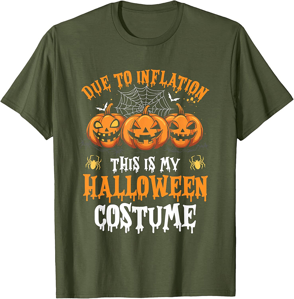 Pumpkin Halloween Costume Men Women Funny Halloween 2025 T-Shirt