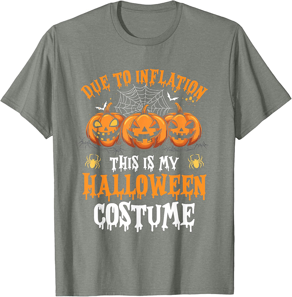 Pumpkin Halloween Costume Men Women Funny Halloween 2025 T-Shirt