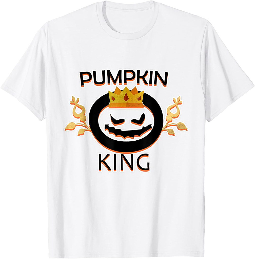 Pumpkin King for Men - Pumpkin Party on Halloween T-Shirt