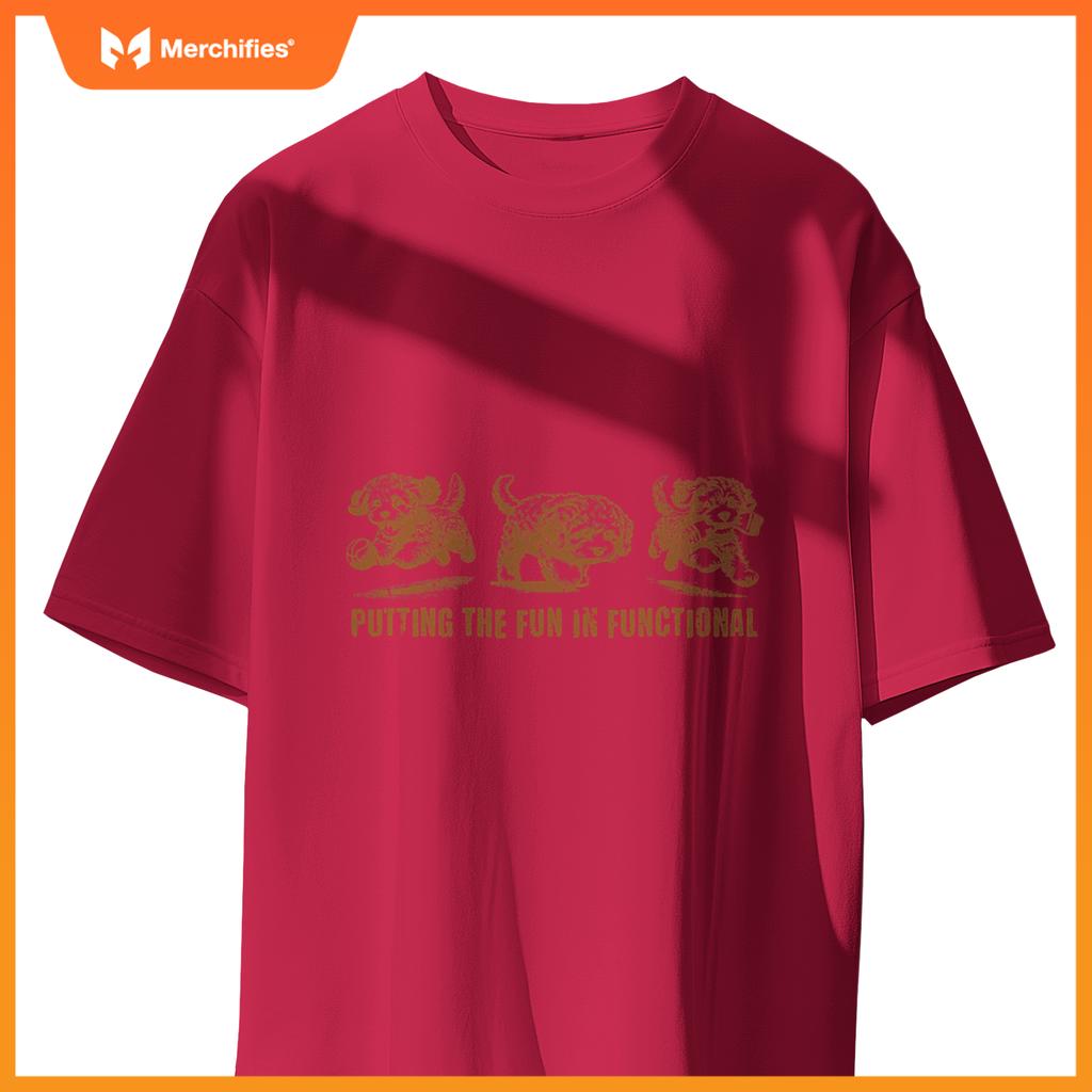 Putting The Fun In Functional Cute Dogs Occupational Therapy T-Shirt