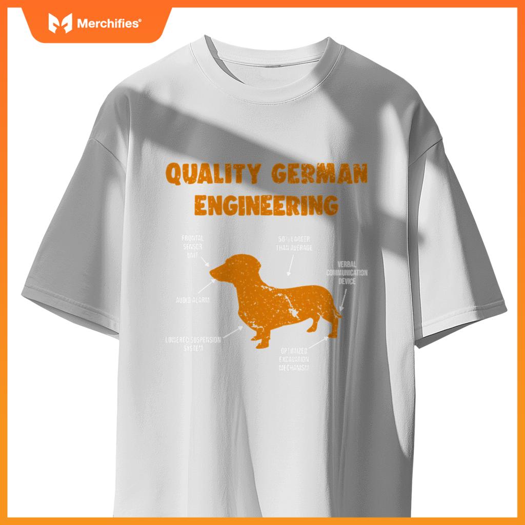 Quality German Engineering Wiener Dachshund Dog Engineering T-Shirt