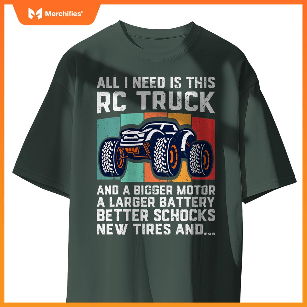 RC Racing RC Truck Lover Funny Radio Controlled RC Car Joke T-Shirt