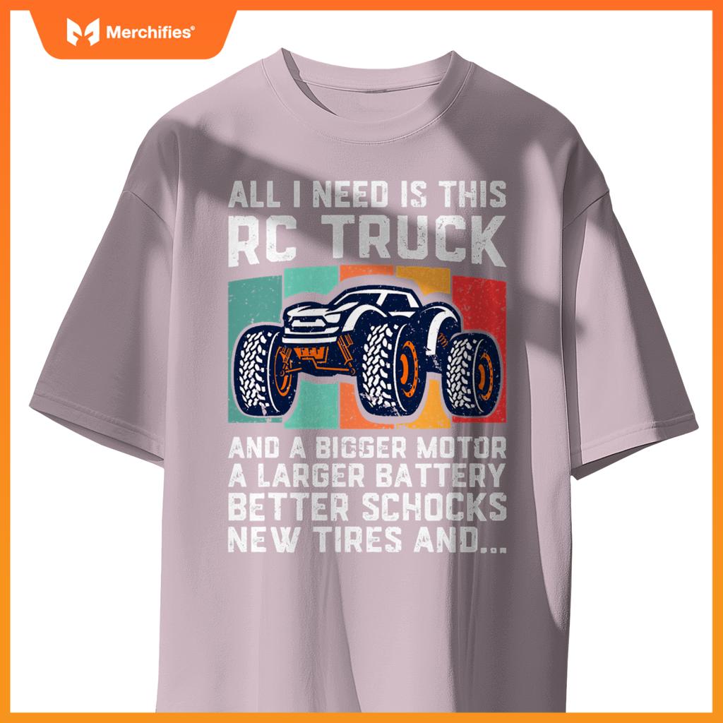 RC Racing RC Truck Lover Funny Radio Controlled RC Car Joke T-Shirt