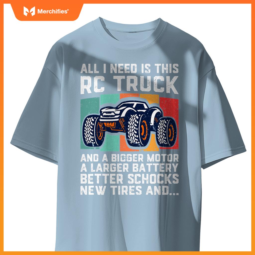 RC Racing RC Truck Lover Funny Radio Controlled RC Car Joke T-Shirt