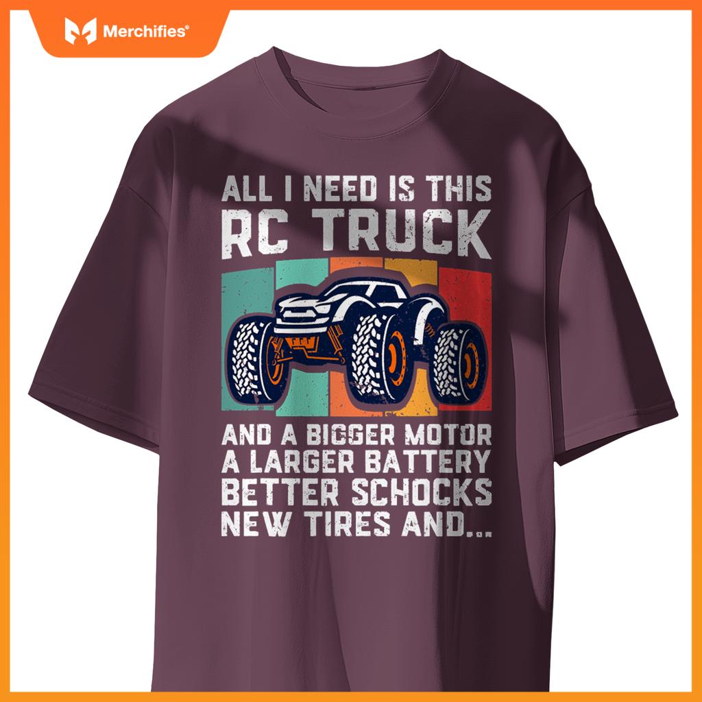 RC Racing RC Truck Lover Funny Radio Controlled RC Car Joke T-Shirt