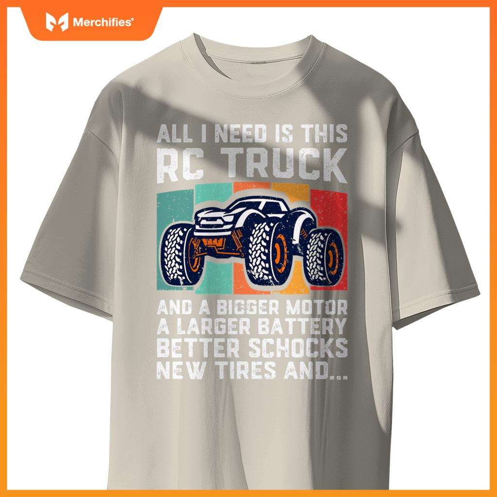 RC Racing RC Truck Lover Funny Radio Controlled RC Car Joke T-Shirt