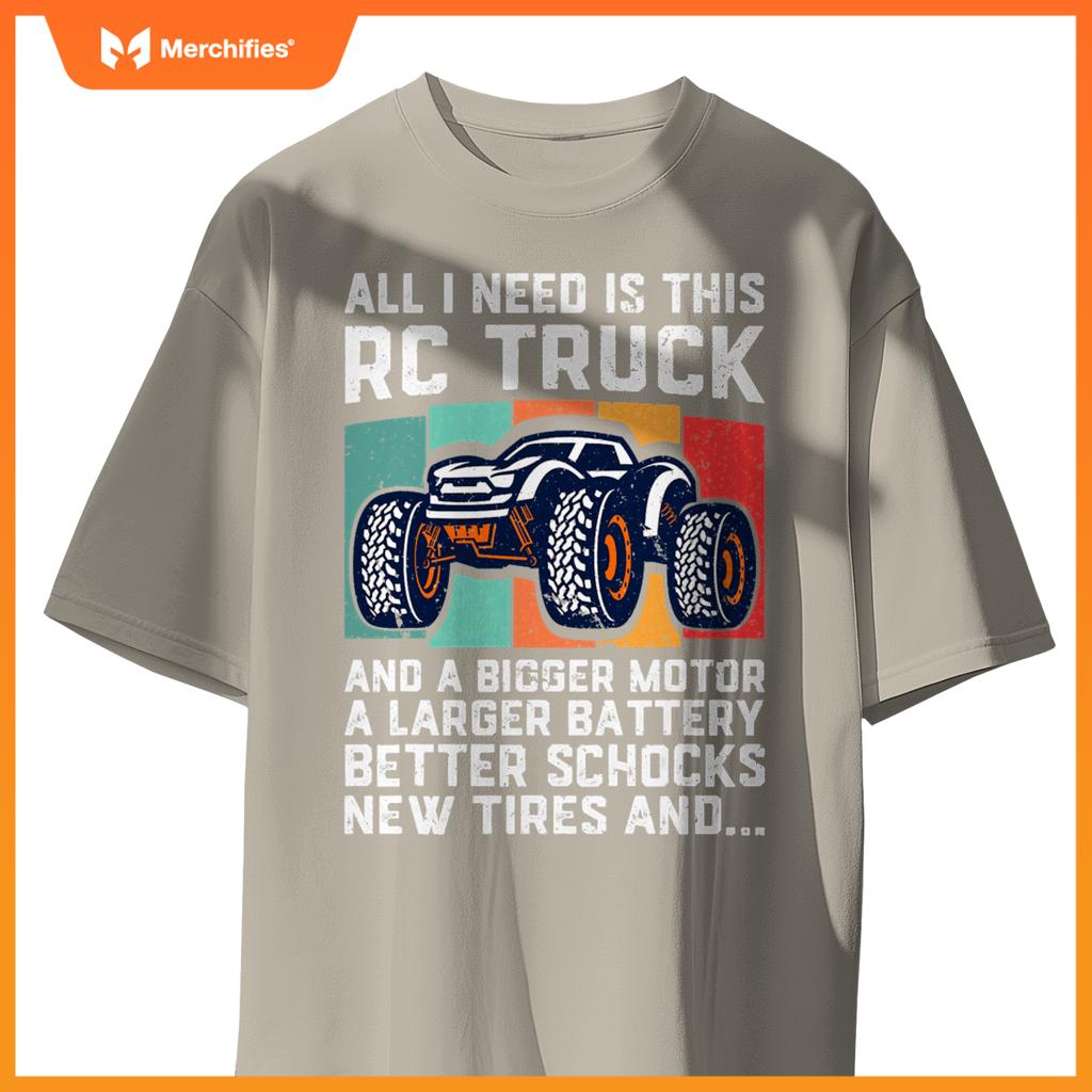 RC Racing RC Truck Lover Funny Radio Controlled RC Car Joke T-Shirt