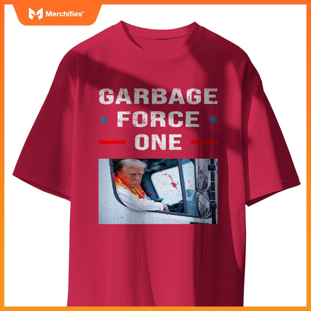 Garbage For Trump in the truck T-Shirt