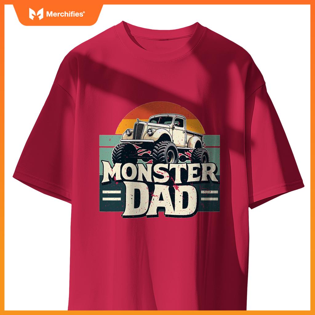 Monster Dad  Off-Road Truck Design T-Shirt
