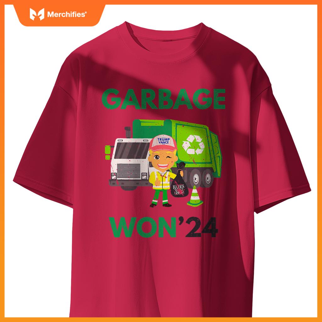 Garbage Man Won 2024 Trash Truck T-Shirt