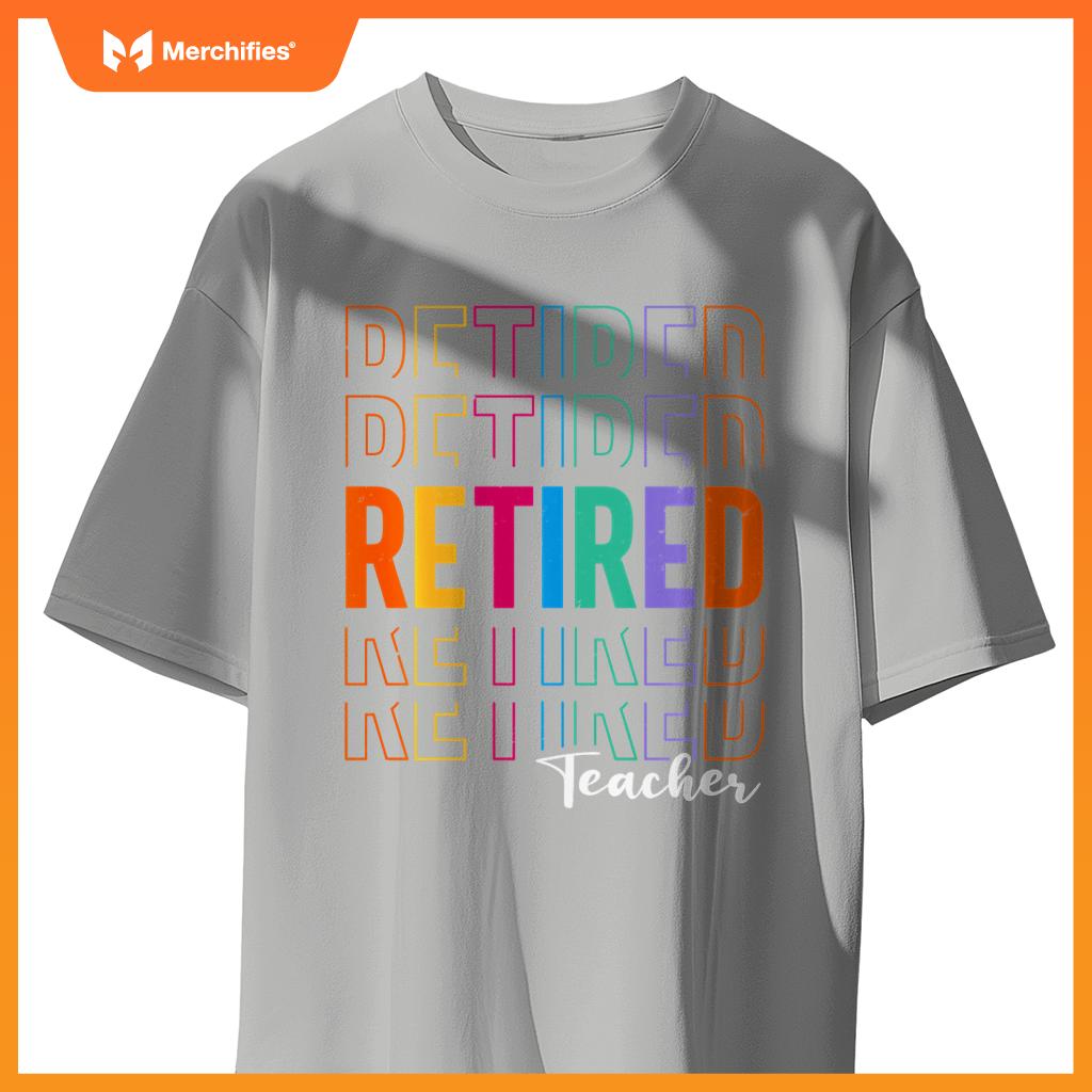 Retired Teacher Cool Design For Men Women Retirement